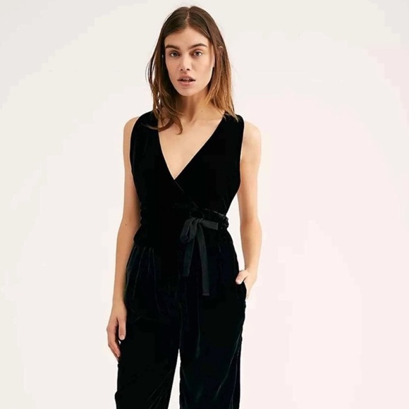 Free people velvet jumpsuit - Picture 3 of 5